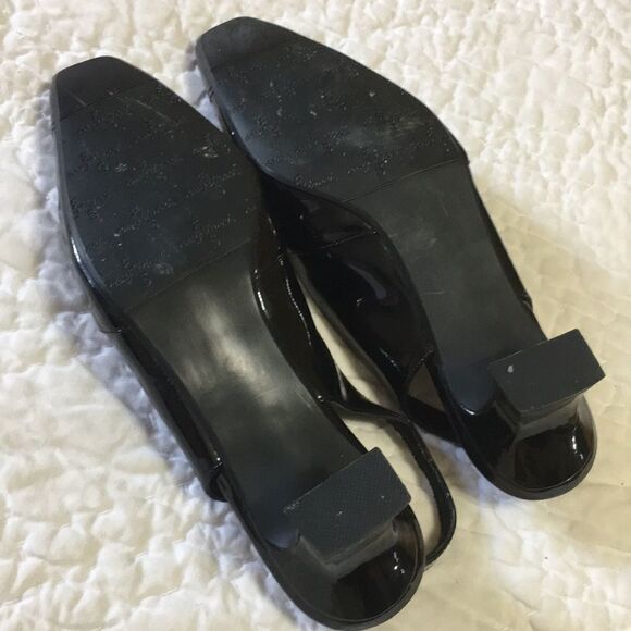 ❤️Easy Street Patent Leather Mid Heel Size 8 1/2 M - Picture 5 of 7